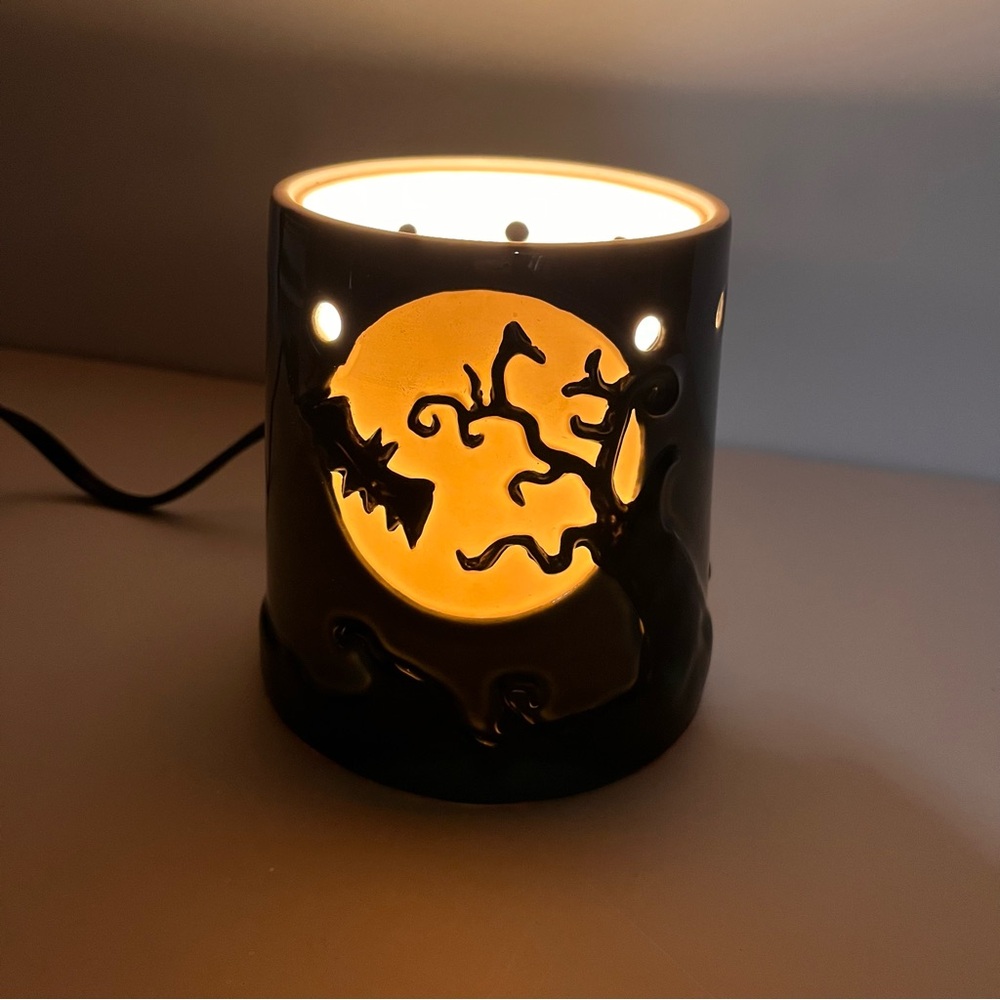 Scentsy Halloween bat and moon